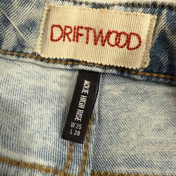 Driftwood x Free People Jackie High Rise Skinny
Floral Denim Jean Light Blue 25 - Picture 10 of 11